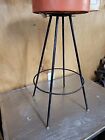 Mid Century Atomic Swivel Bar Stool 1950 s 1960 s