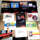 Nes Snes Instruction Booklet Lot- 14 Super Nintendo Entertainment System Manuals