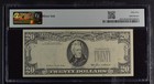 Overprint On Back Error Pmg Au55 1985  20 Federal Reserve Note Ny