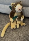 Vintage K m Rare Tree Kangaroo Plush W  Baby Joey And Pouch  1998 12    Nwt