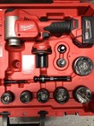 Milwaukee 2676-22 Force Logic M18 10-ton Knockout Tool Kit - Red
