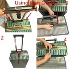 2 Pack Travel Accessories Luggage Straps - Add A Bag Suitcase Strap Belt black 