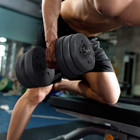 Adjustable Dumbbells Weight Set Dumbbell Weights Exercise   Fitness Equipment W 