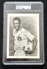 Pele Signed Photo  edison Pel    - Psa Authentic Auto Mint 9 - 10  X 6 5  Slab