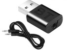 Usb Bluetooth Music Stereo Wireless Audio Receiver Adapter 3 5mm Home Car Pc Aux