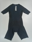 2xu Aero Hex Sleeved Trisuit Men s Triathlon Body Suit Black White Size Xl