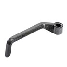 100  Carbon Fiber Pair Brake Clutch Lever Guards Protectors For All Motorcycle