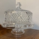 Heavy Shannon Godinger Crystal Dublin 4in 1 Crystal Pedestal Cake Plate relish