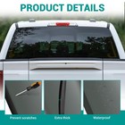 Fits 2015-2024 Ford F150 Window Glass Dark Tinted Non Heated Stationary Back