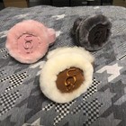Ugg Earmuffs In Three Colors White khaki  Pink  And Black