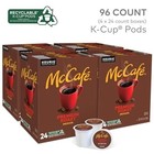 Mccafe  Premium Roast Coffee  Keurig Single Serve K-cup Pods  96 Count