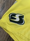 Seattle Storm Adidas Authentic Climacool 2xl Wnba Basketball Yellow Shorts