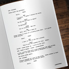 Scream Script Signed- Autograph Reprints- 120 Pages- Ghost Face- Scream 1996