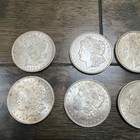 Lot 10 1921 Morgan Silver Dollars Au Bu 90  Us Silver Coins