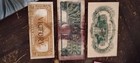 Vintage Foreign Currency Lot World Collectable Paper Money 3 Peices