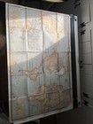 National Geographic Map 1943 The Map Of The World North America Europe Africa