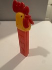  Very Rare Vintage Pez  No Feet  Rooster With Red Stem