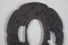 Tsuba Of Naginata   sword    Edo   2 8    2 5    0 1  50g