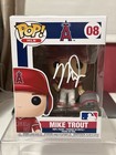 Mike Trout Signed Mlb  08 Funko Pop  Mlb  major League Baseball  Coa Angels