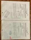 Collins Radio Company Vintage Less Than 100 Shares Stock Certificates Lot Of 2