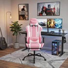 Pc Gaming Chair Desk Chair Ergonomic Office Chair Executive High Back Pu Leather