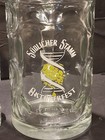 German Dimpled Glass Beer Mugs  ma  krug  Set Of 2