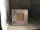 Silver Picture Frame 7x7 Monkey Elephant Giraffe Silver Nursery Children   s Room