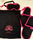 Shanghai Tang Adult L Cathay Pacific Pajamas Slippers Eye Mask Bag First Class
