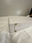 Masonic Oes  Hoj All White Hard Brief Cases  Order Of Eastern Star Breifcase 1
