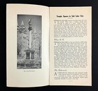 1960s Temple Square Salt Lake City Slc Vintage Mormonism Church Travel Booklet