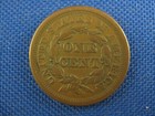 1851 Braided Hair Copper Large Cent Coin