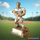 Custom Engraved Monster Baseball Trophy - Baseball Award - 6 75 Inch