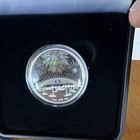 2014 Australia  1 Sydney New Year Fireworks Holographic  999 Silver Proof Coin