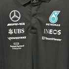 Amg Petronas Formula One Team Mercedes Men s M Racing Polo Black Crowdstrike F1