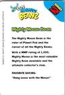 2002 Moose Enterprises Mighty Moose Bean Rare Mighty Beanz Card Free Ship