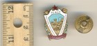 Soviet Russian Red Star Medal Banner Order Badge Worker Fuel  1966 