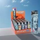 50-pack Wholesale Disposable Lighters  Display Lighters