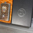 Vintage Russian Cccp Soviet Union Flask Animal Steel Lenin Military Stainless