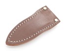 Vtg Explorer Japan Leather Belt Clip Dagger Fixed 3 3  Blade Boot Knife Sheath