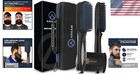 Ionic Heated Beard Brush For Frizz Control - Portable   Safe With Auto Shut-off