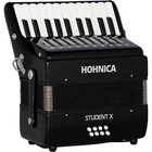 Hohner Student X 8-bass Piano Accordion Black