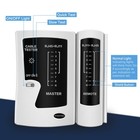 Network Ethernet Cable Tester For Lan Rj45 Cat5 Cat5e Cat6 Cat6a Cat7 Black
