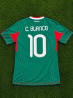 Adidas Mexico 2010 World Cup Green Jersey Size Large