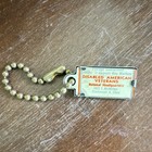 Disabled American Veterans Iowa 1947 License Plate Keychain Tag Cincinnati Ohio