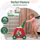 Christmas Wooden Baby Walker Push Pull Learning Activity Walker Toy