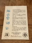 Hotel Inter-continental Curacao Vintage Drink Menu Caribbean  touch Of The Dutch