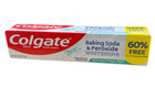 Colgate Baking Soda X  4 Pack  Peroxide Whitening Brisk Mint Toothpaste  4 0oz