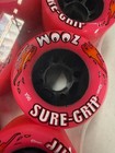 Brand New Sure Grip Zoom Speed Roller Skate Wheels 62mm 96a Pink
