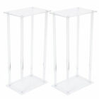 10 Pcs Acrylic Flower Stand Wedding Centerpiece Tall Vase Bouquet Backdrop Vase