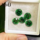 500pcs 0 8 15mm Round 3 Green Color Loose Cubic Zirconia 5a Cz Stone Jewelry Diy